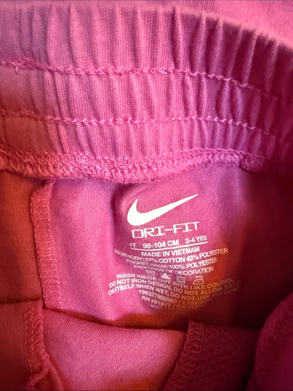 Nike vibrant pink